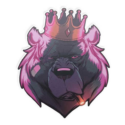 wrist watch, the bear crown, type beat background cover