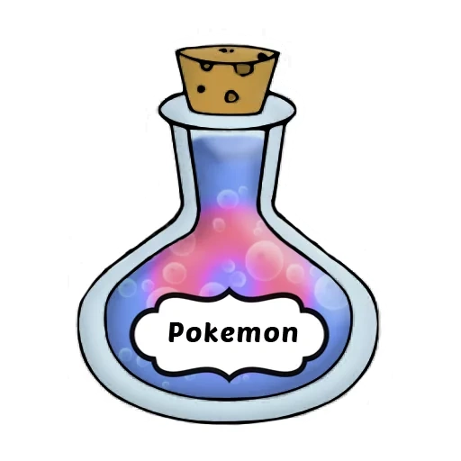 potion, potion, motif de potion, cartoon magic potion