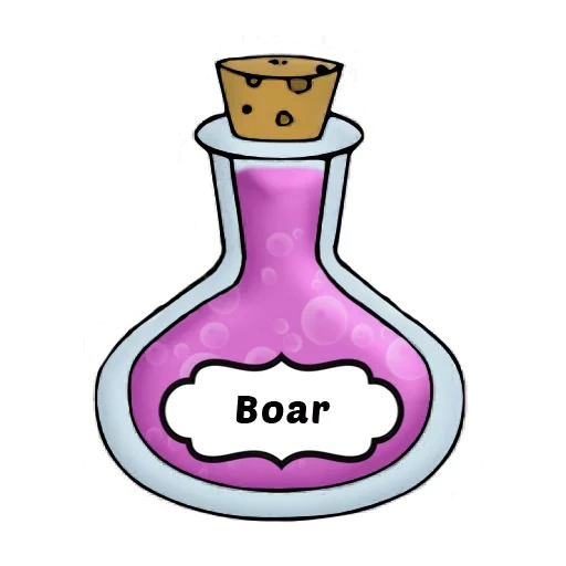 faust, potion, small medicine bottle, magic potion cartoon