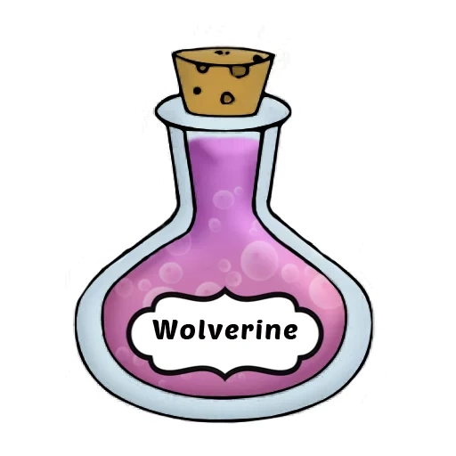 faust, potion, motif de potion, cartoon magic potion