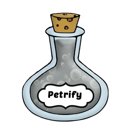 faust, potion, bouteille de potion, cartoon magic potion, contour du flacon de potion