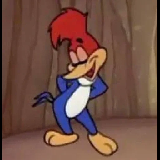 woody woodpecker, bois de bois de bois mem, pic de bois 122, cartoon woodpecker woody, personnages woodwood woody