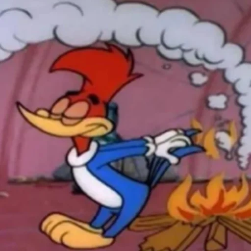 orang, karakter woody woody, woody woodpecker 1999-2000, chilly willy woody woodpark