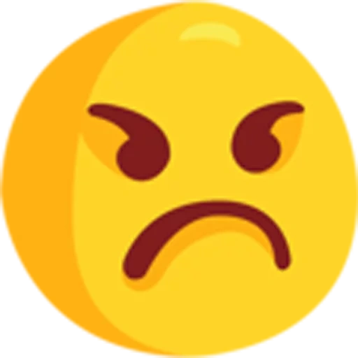 эмоджи грусть, текст, злой эмодзи, эмодзи, angry emoji