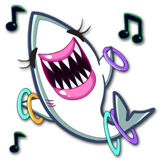 shark, animation, halloween, a charming shark, shark white