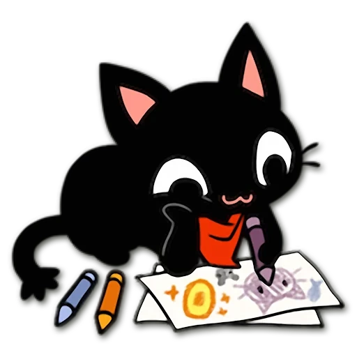 gamercat, el gato es negro, jugador de gato, arte de gamercat, persas de gamercat