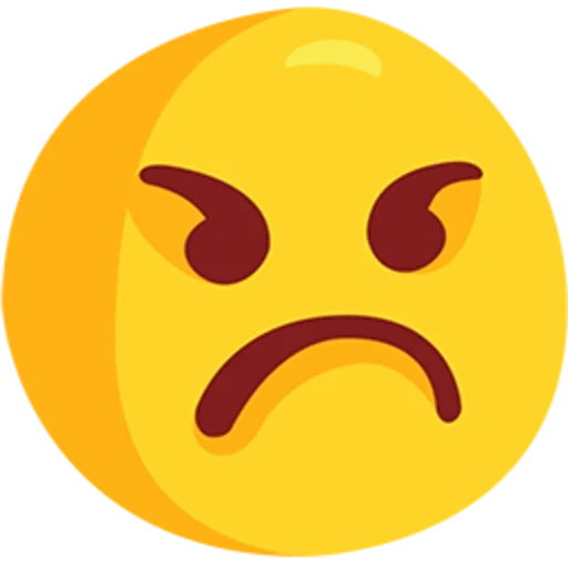 emoji, emoji yang marah, emoji jahat, emoji jahat, emoji sedih