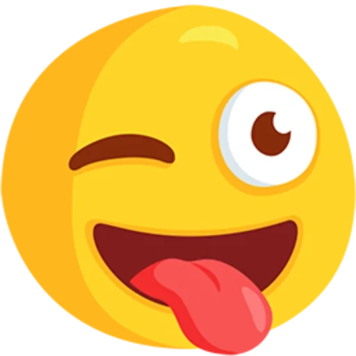 emoji, emoji, emoji, emoji smileik, emoji terjebak di lidahnya