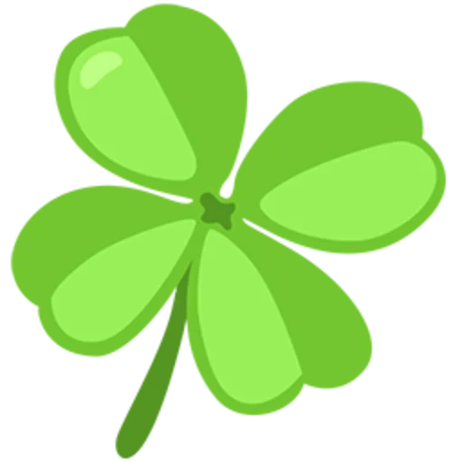 клевер, лист клевера, символ клевер, клевер маленький, ирландский клевер