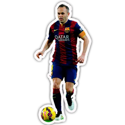 iniesta on a white background, iniesta andres has no background, iniesta bassa white bottom, iniesta is a football player with no background, iniesta barcelona football player
