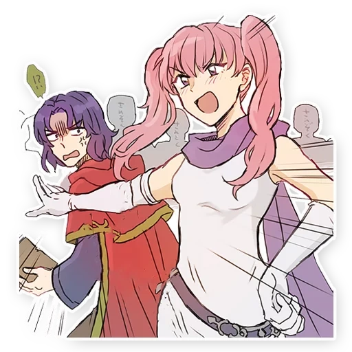 anime, emblème du feu, emblème de serra fire, heroes d'emblème du feu, fire emblem florina