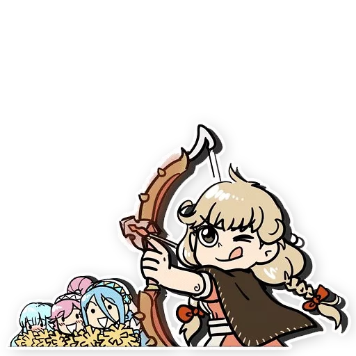 chibi, arte de fan, emblema de fuego, fan arta anime, fire emblem heroes