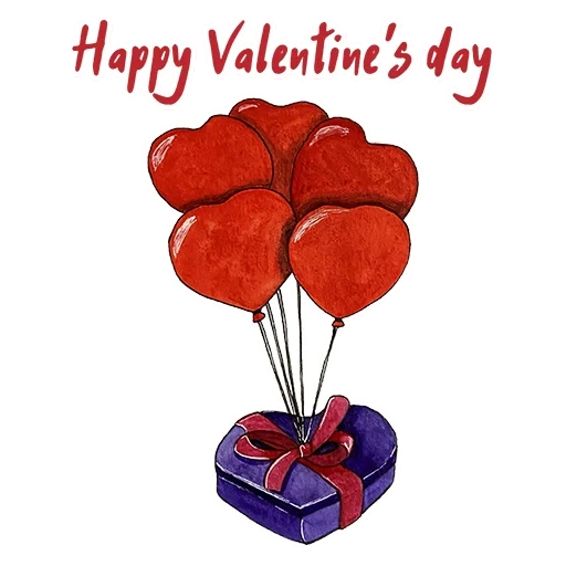 happy valentine, happy valentine s, happy valentine s day, шар сердце happy valentines day, день святого валентина 14 февраля