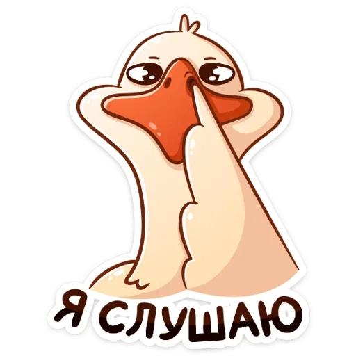 goose, fideca goose, a swearing goose, vkontakte gus fedka