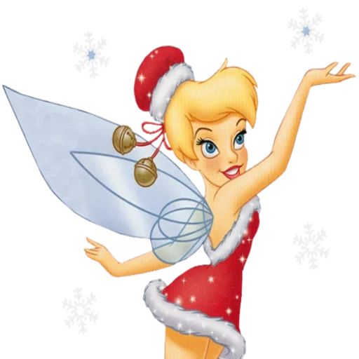 disney fairy, peri tahun baru, disney christmas, putri disney, kartu natal disney blanks