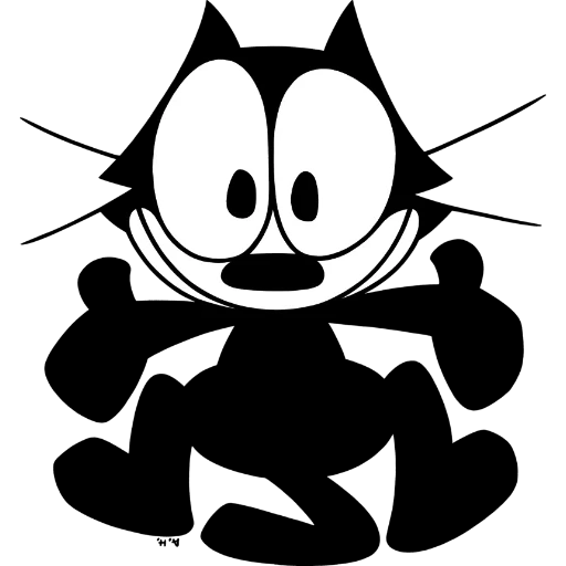 felix the cat, felix the cat is very angry, felix the cat laughs, cat felix cartoon, felix cat information