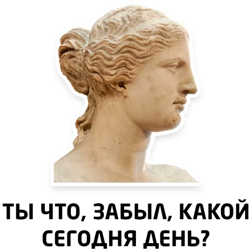 joke, memes, phrases of memes, venus milo, purely female phrases