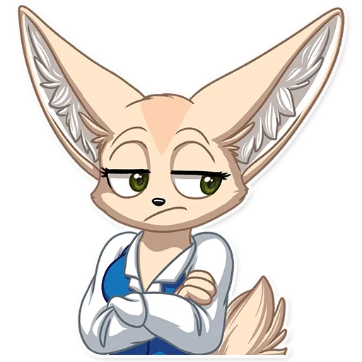 rubah, karakter, feneco aggretsuko, karakter homopolis