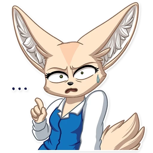 fenneko, aggretsuko, cuirs et peaux, feneco aglizuko, aggretsuko fenneko