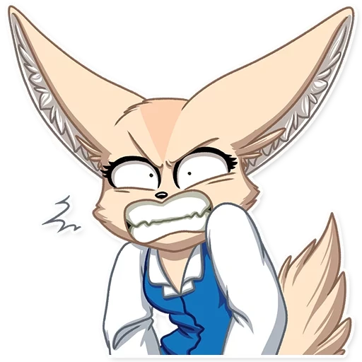 anime, zeropolis fenek, anime zerolis, feneco aggretsuko, aggretsuko fenneko