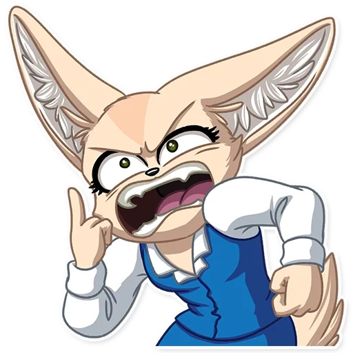 zeropolis fenek, anime zerolis, feneco aggretsuko, aggretsuko fenneko, gambar zeropolis