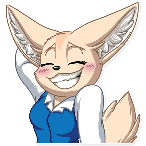 fenneko, зверополис, fenneko laugh, фенеко aggretsuko, aggretsuko fenneko