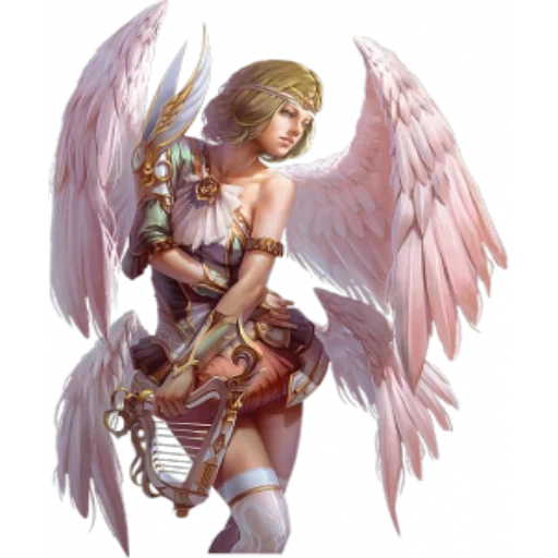 guerrero de ángel, anime de los ángeles, ángel de fantasía, arte de fantasía de ángel, girl angel con una espada