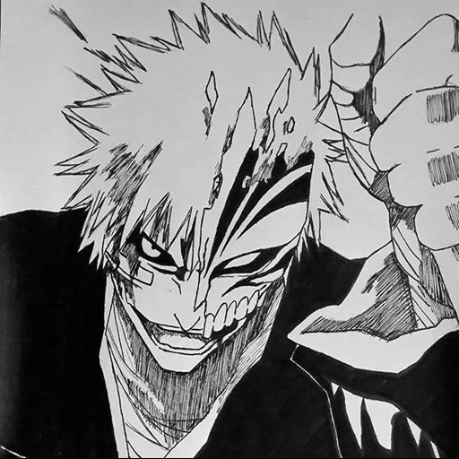 claquement, manga blich, ichigo kurosaki, blich manga ichigo, couvertures masquées du manga de javel