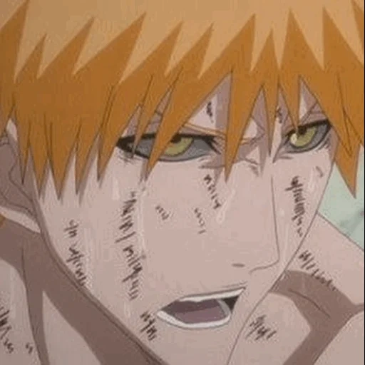 blich, di ichigo kurosaki, screenshot blich ichigo, kurama contro ichigo, ichigo kurosaki gate hell