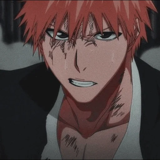 flash, flash gif, ichigo kurosaki, kurosaki ichigo stills, ichigo kurosaki tersenyum