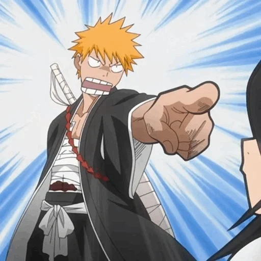 blich, blich ichigo, di ichigo kurosaki, byakuya contro ichigo, la prima spada di ichigo kurosaki