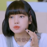 giovane donna, rosa nero, jenny bang, ragazze asiatiche, tagli di capelli coreani