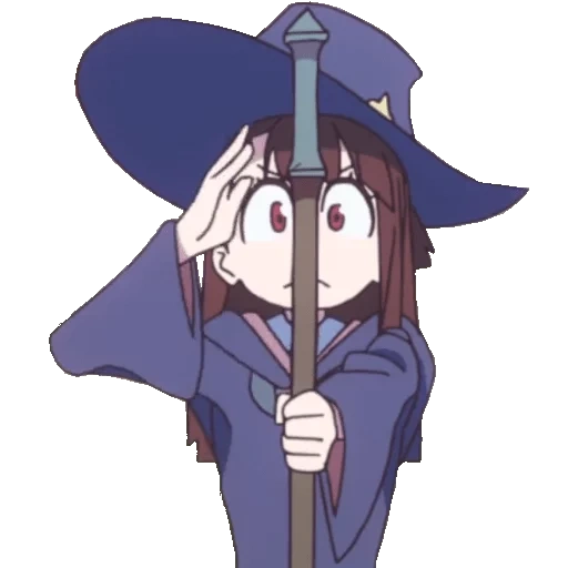 penyihir kecil, akademi penyihir, tekan f untuk memberi hormat, academy of witches atsuko, asuko kagari academy of witches