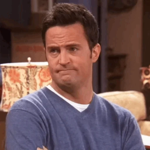 chandler, chandler bing, teman chandler, joey tribbiani, friends of matthew perry