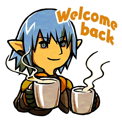 arte de anime, emoji discórdia, marth postando memes, crystal emoji ffxiv