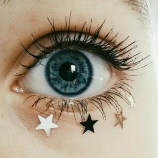 девушка, star eyes, глаза макияж, глаза красивые, голубые глаза макияж