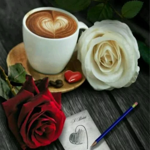 розы кофе, чашка кофе роза, кофе доброе утро, доброе утро розы, чашечка кофе цветы
