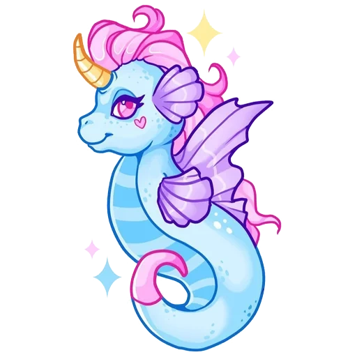 hippocampus, rare pony mermaid, pony seahorse