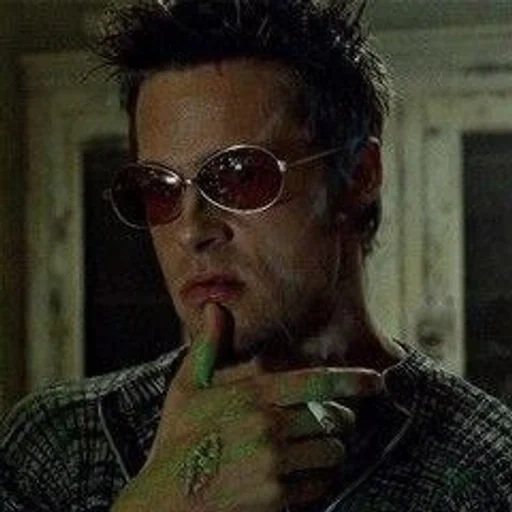twitter, brad pitt, tyler derden, fight club, the first rule of the fighting club