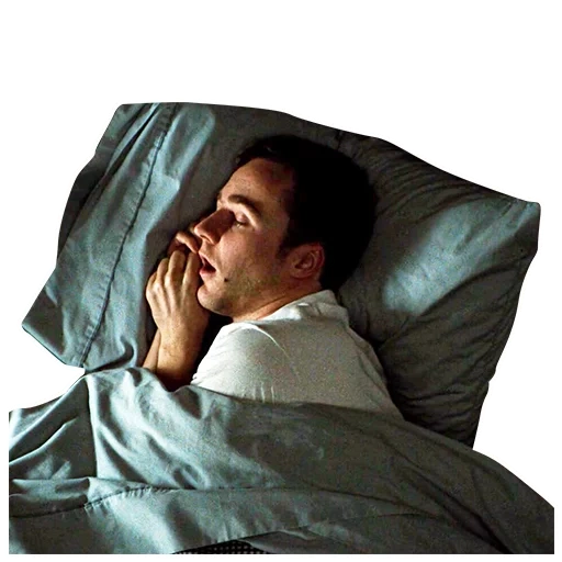 homme, homme, intérieur, un homme avec l'insomnie, un homme pleure au lit