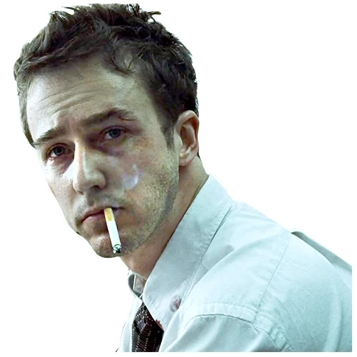 fight club edward norton, mots-clés associés, edward norton, fight club, edward norton avec une cigarette