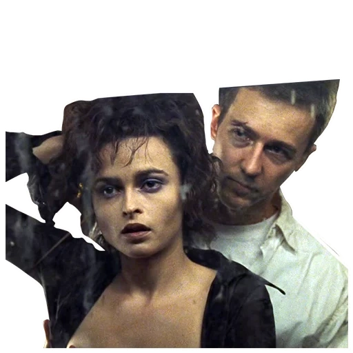 bonem carter helena, fight club, helena bonham carter in his youth, fluffy, frame from the film