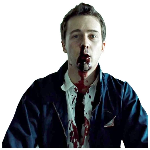 edward norton, edward norton fight club, norton fight club, fight club, edward norton fight club a broken face