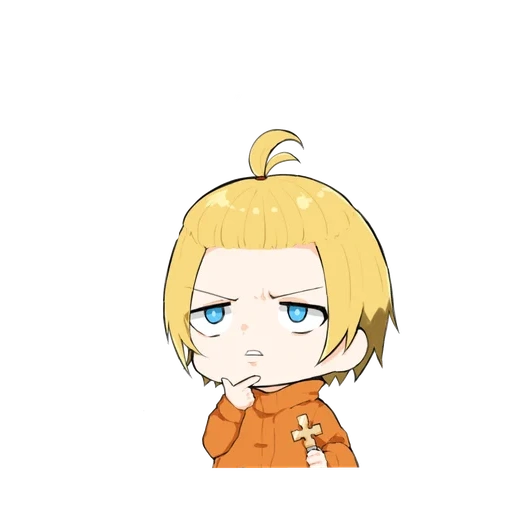 chibi, karakter anime, arthur boyle chibi, annie leonhart chibi, gambar anime yang indah