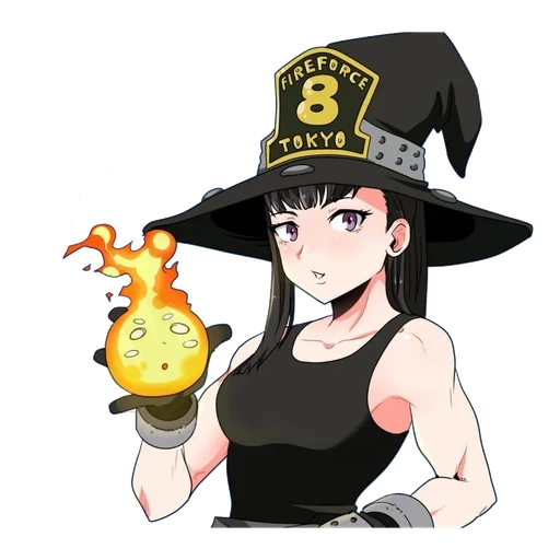 anime, enen no shubutai, personajes de la fuerza de fuego, enen no shubouti anime oze maki, bomberos bomberos enen no shuboutai