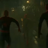darkness, spider-man, spider man away from home, passage of the game new man spiderman 2, amazing spider man 1 final scene with fall