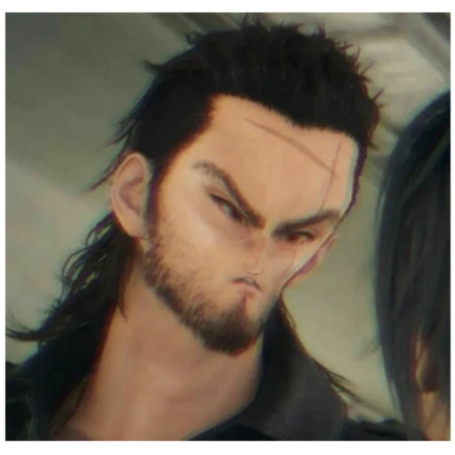 final fantasy xv, gladiolus amicitia, gladiolus amicitia brotherhood, fyanal fantasy 15 gladiolus, gladiolus amicitia is his girlfriend