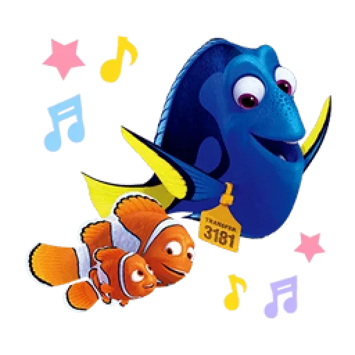 dorinimo, dori fisch, auf der suche nach nemo, dorinimo fisch, little fish dori memory