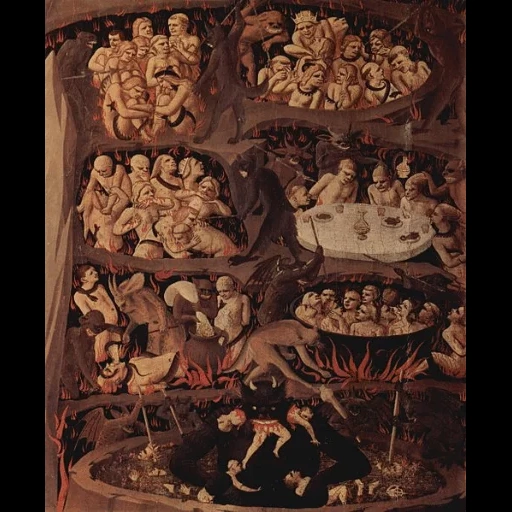 страшный суд, картины эпохи ренессанса, фра анджелико страшный суд, антитетическая диалектика 18-19 век, изобразительное искусство возрождения