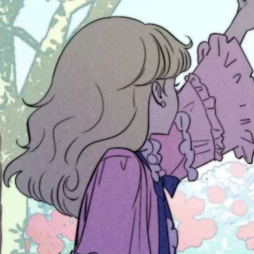 webtoon, cottagecore-cottagecore, studio ghibli, una volta divenne la tristezza della principessa claude, un momento triste che una volta divenne una principessa